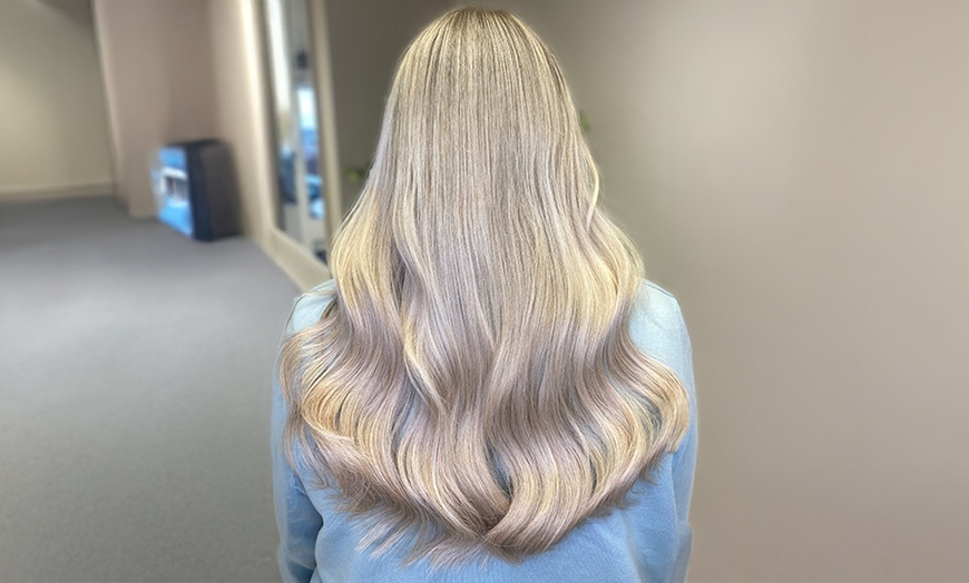 Image 3: Transform Your Hair: Half/ Full Head Highlights or Balayage & Blow Dry