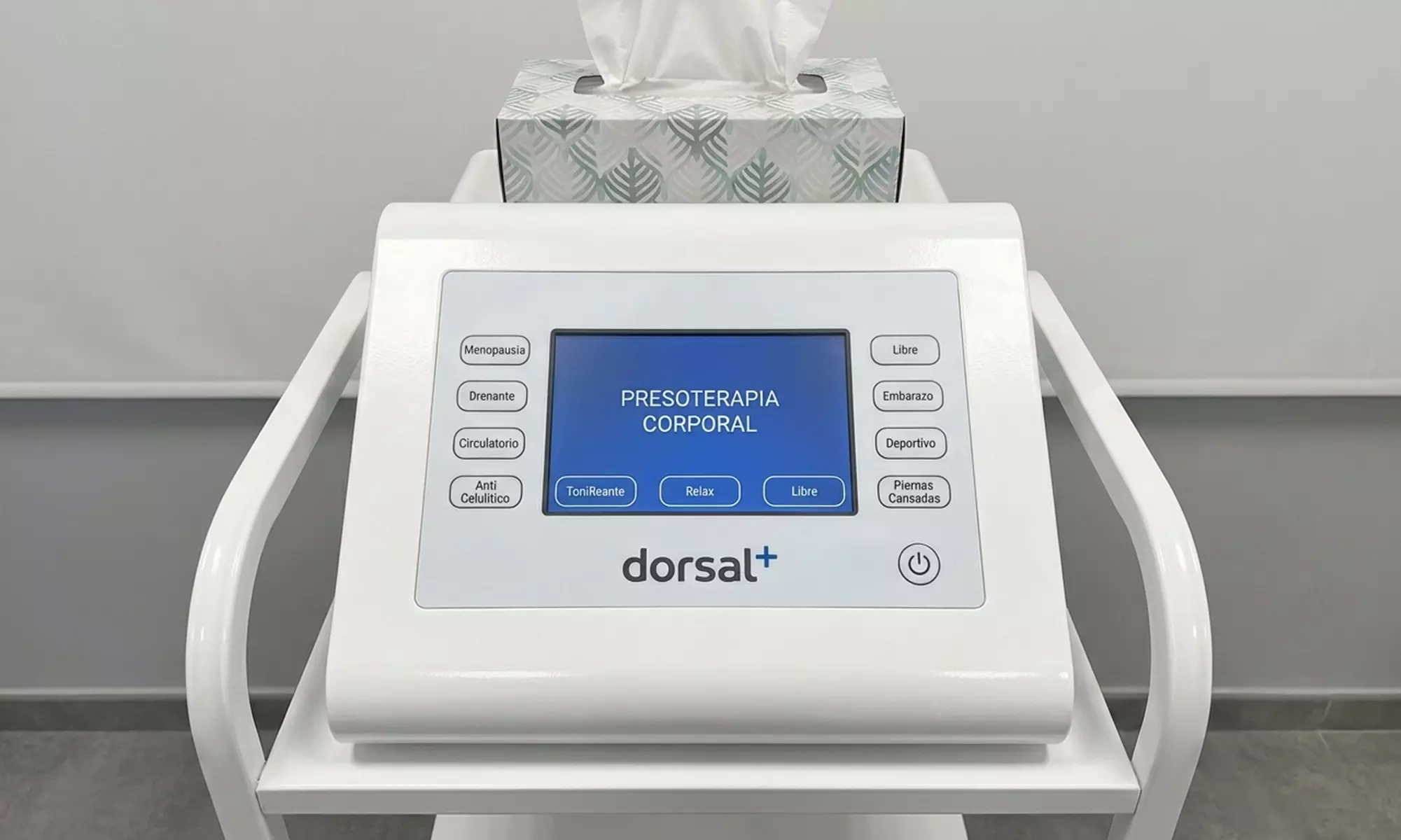 5 o 10 sesiones de presoterapia de 30 minutos