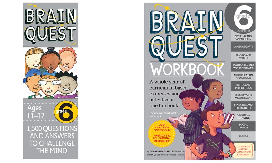 Image 9: Brain Quest Book and Workbook