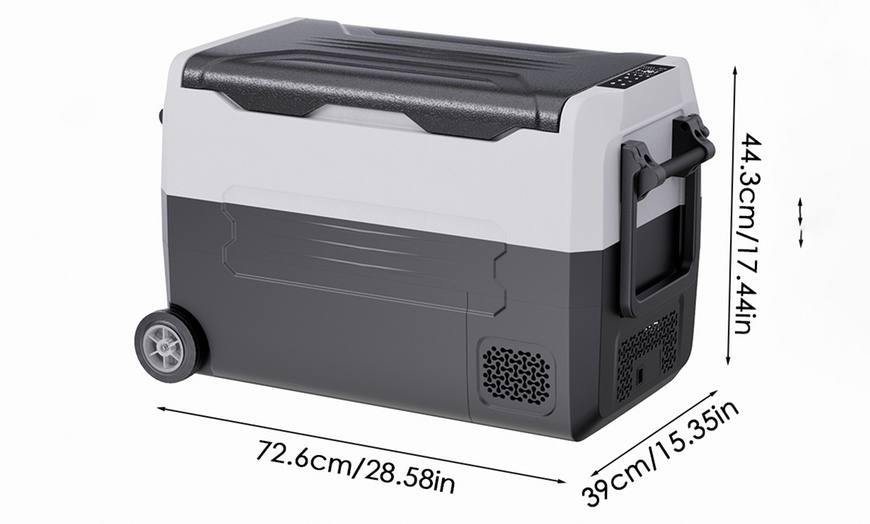 Image 8: Car Compressor Refrigerator Freezer with Dual Zone Cooling