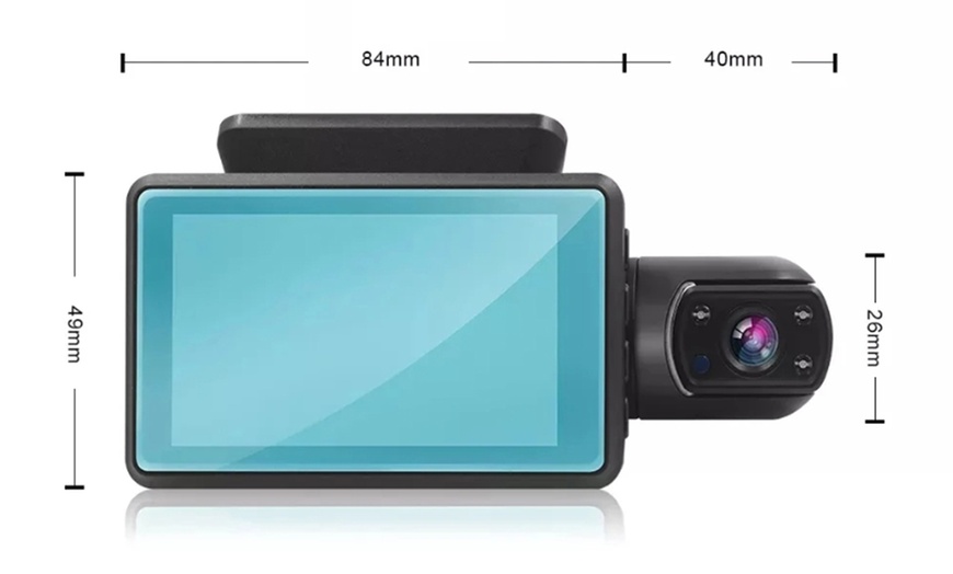Image 4: Dual lens dashcam