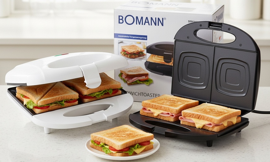 Image 1: Appareil à sandwich et croque-monsieur Bomann