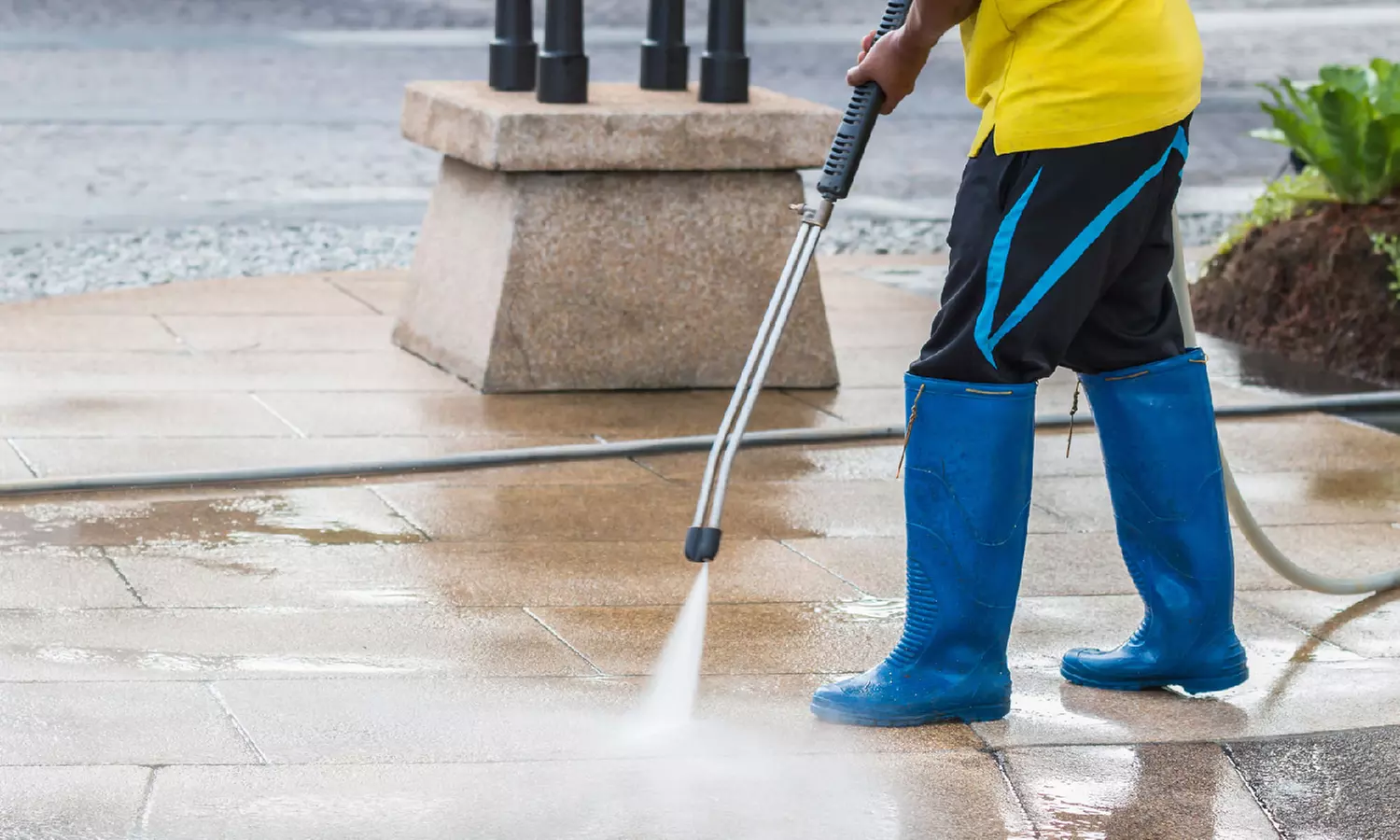 Exterior Pressure, Driveway Power or 1 Side Vertical ext. Soft Washing