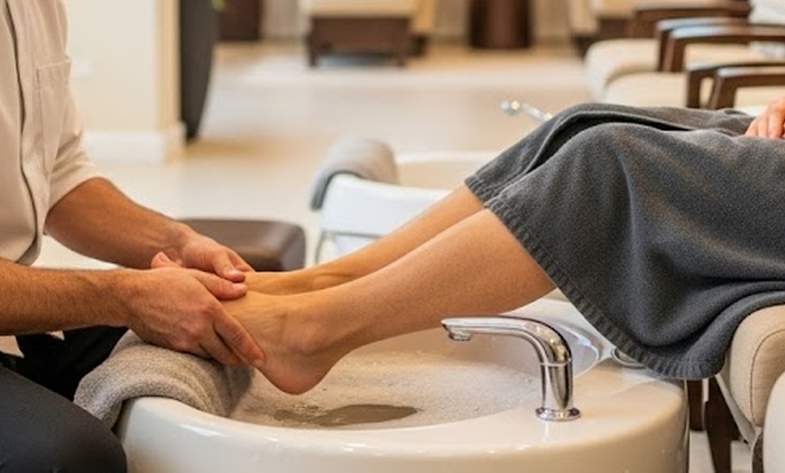 Image 2: Fußpflege mit Pediküre, Peeling, optional inkl. Massage für 1 Person