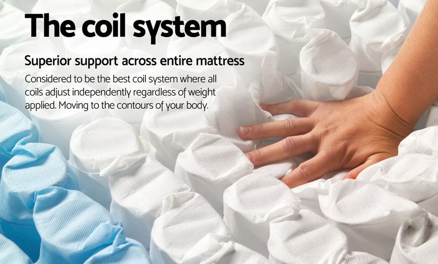 Image 6: Giselle Bedding 31cm Euro Top Mattress