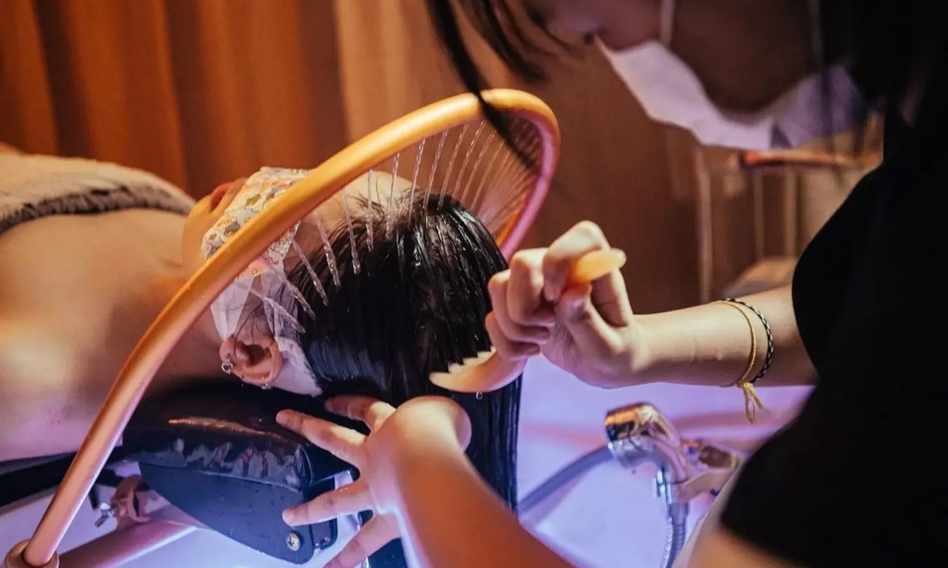 Unwind with Japanese Head Spa & 45 or 70 Minute Facial Intro Package