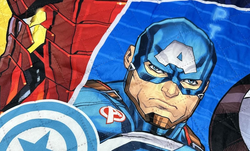 Image 10: Trapuntino singolo Disney Marvel