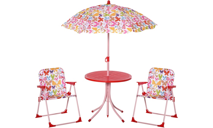 Image 3: Outsunny Kids Bistro Set