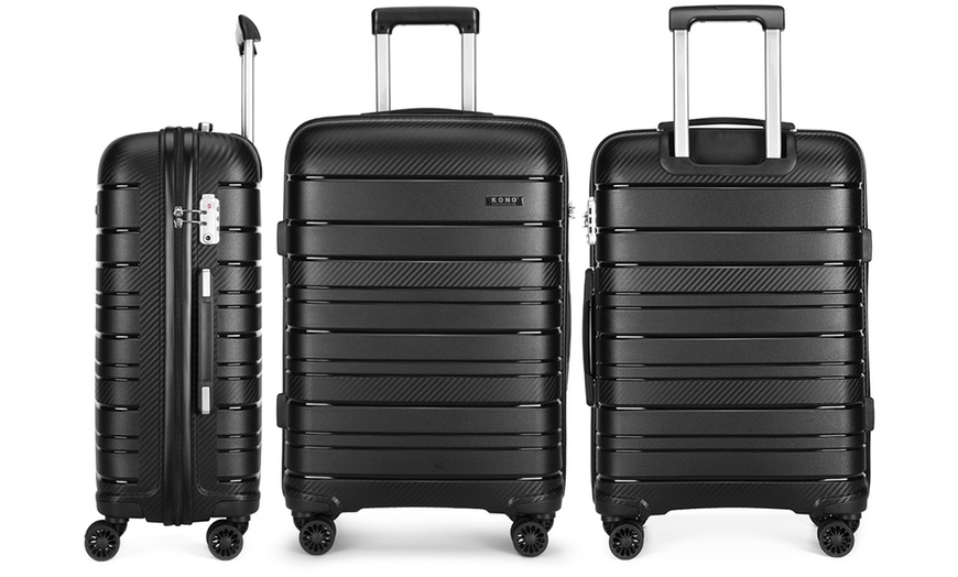 Image 7: Four Piece Travel Suitcase Set