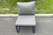 Aluminum Adjustable Rising Sofa Outdoor Garden Furniture Set - Image 4