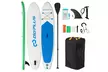 Goplus 11' Inflatable Stand Up Paddle Board with Accessories Paddle Hand Pump - Second Medium