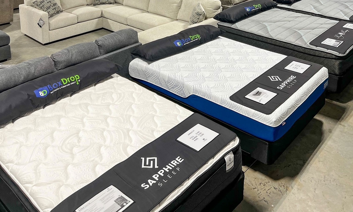 Sapphire Sleep Luxury Mattresses - BoxDrop Covington 