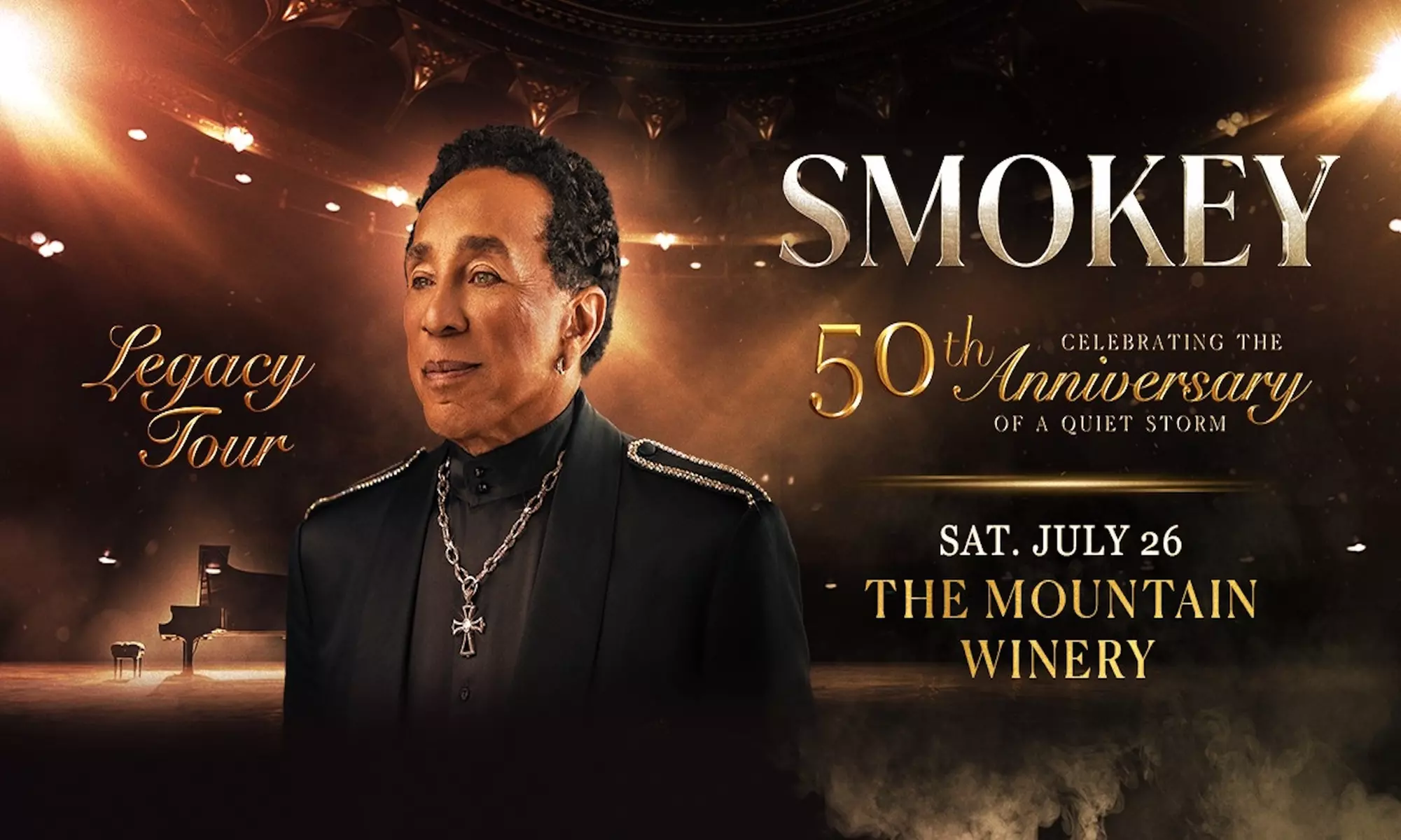 Smokey Robinson: Legacy Tour- Up to 40% Off