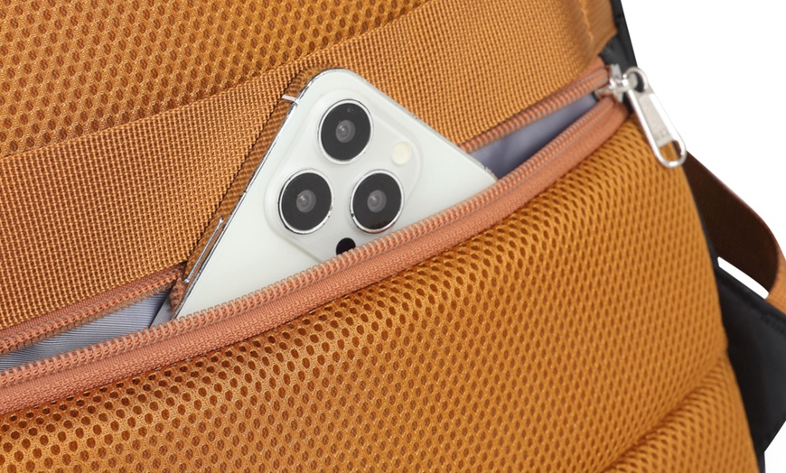 Image 16: KONO Laptop-Rucksack mit USB-Ladefunktion