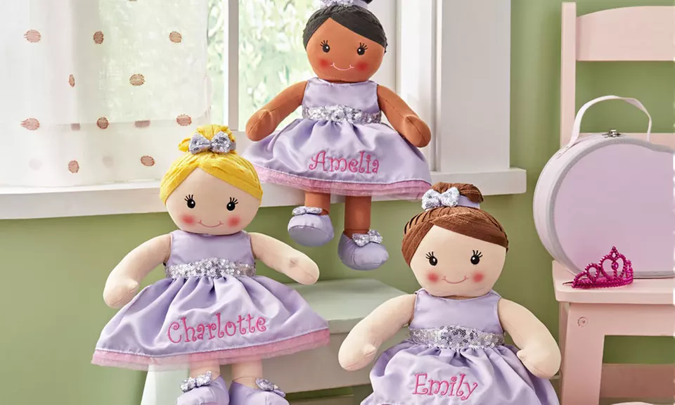Cuddle Time or All Dressed Up Ballerina Rag Doll from Personal Creations (50% Off) - Second Medium