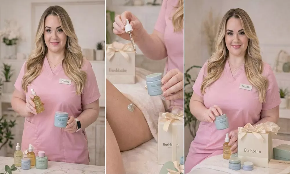 Valentine's Bushbalm Glow Vajacial with Complimentary Brazilian Wax