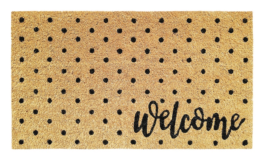 Image 91: Zerbino in cocco con retro antiscivolo