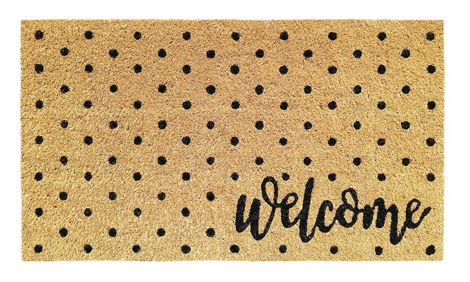 Zerbino in cocco con retro antiscivolo