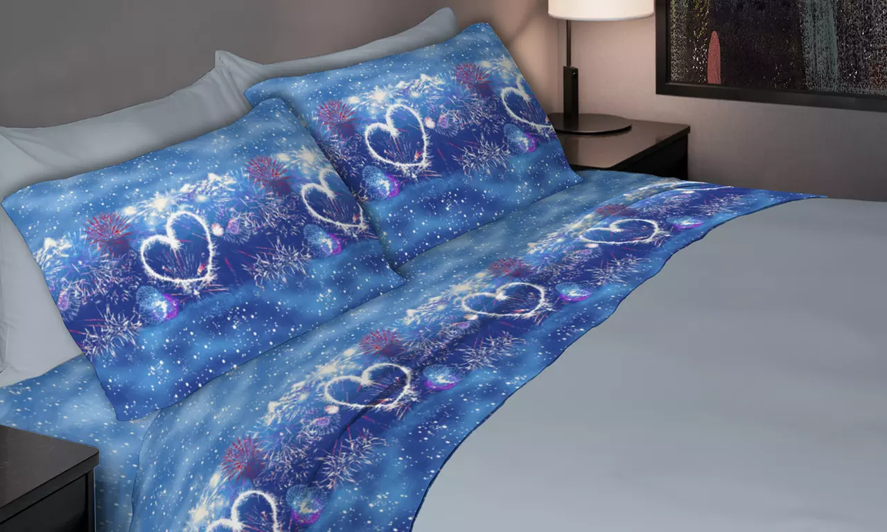 Lenzuola in 100% pure cotone di flanella