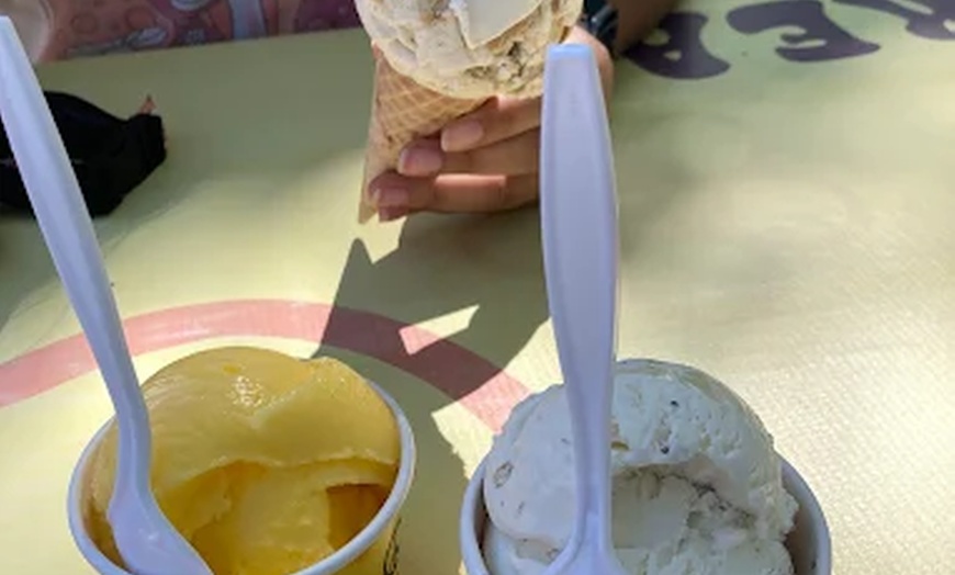 Image 11: Satisfy Your Cravings: Two Groovy Ices, $10 or $20 of Food and Drink