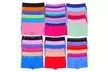 Girl's Pack Of 6 Or 12 Assorted Microfiber Boyshorts Underwear Panties - Second Medium