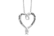 18K Gold Plated Inspirational "You Hold My Heart Forever" Necklace - Second Medium