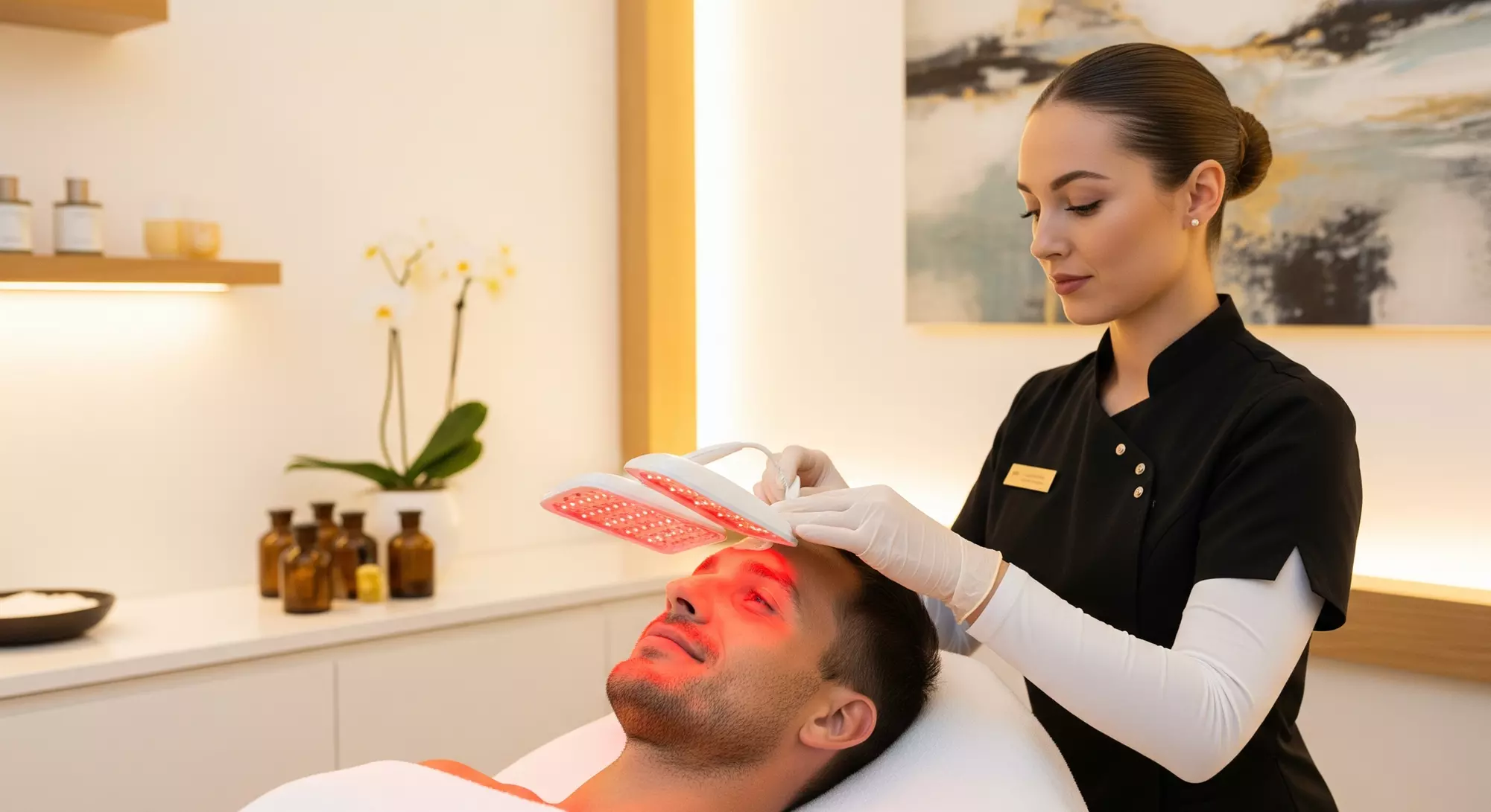 Achieve Your Best Skin, LA: Custom Organic Facial & LED Red Light Therapy at Facial Lounge. Save Up to 37% - Primary Image