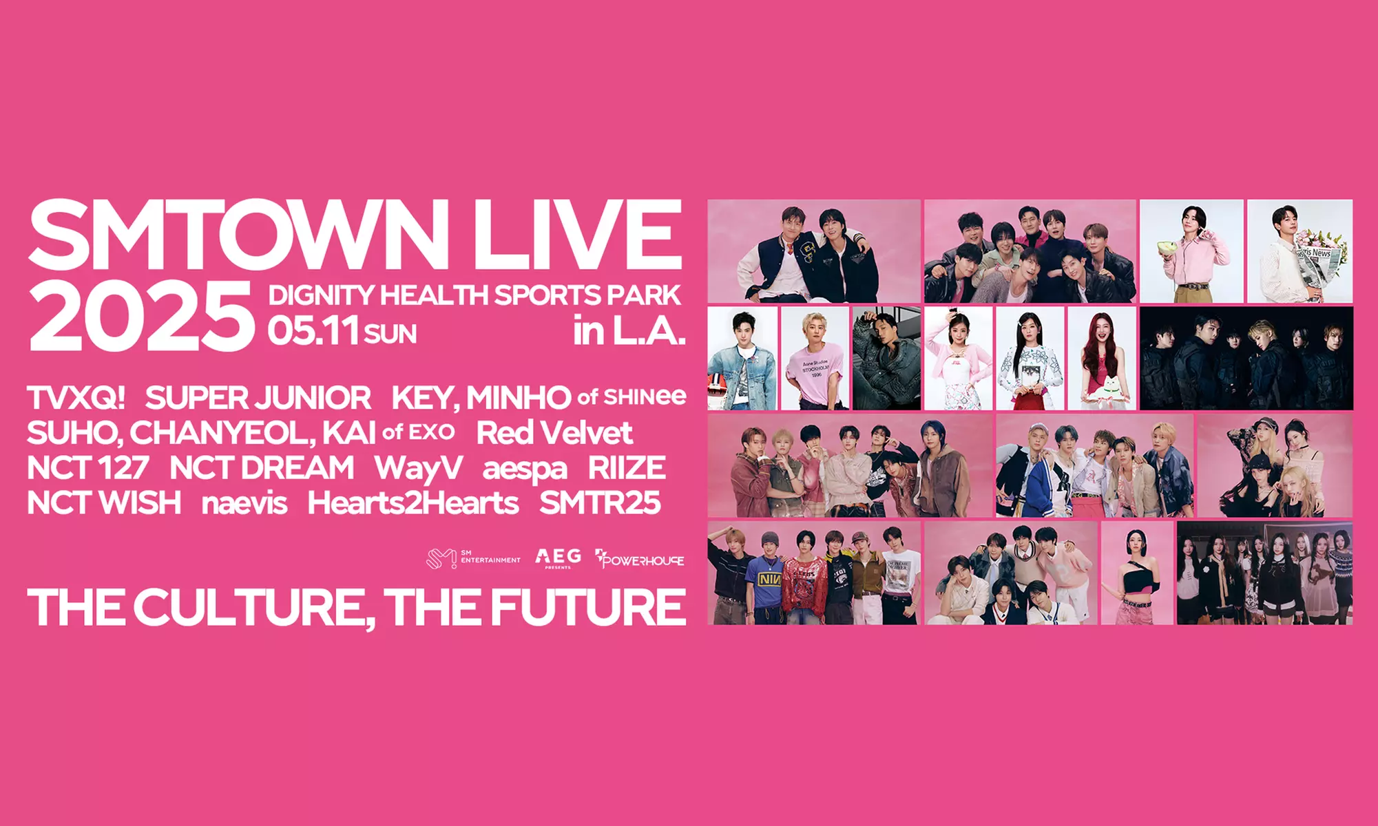 SMTOWN LIVE 2025 W/ TVXQ!, SUPER JUNIOR, KEY, MINHO of SHINHEE, SUHO, and more on May 11 at 6 p.m. - Primary Image