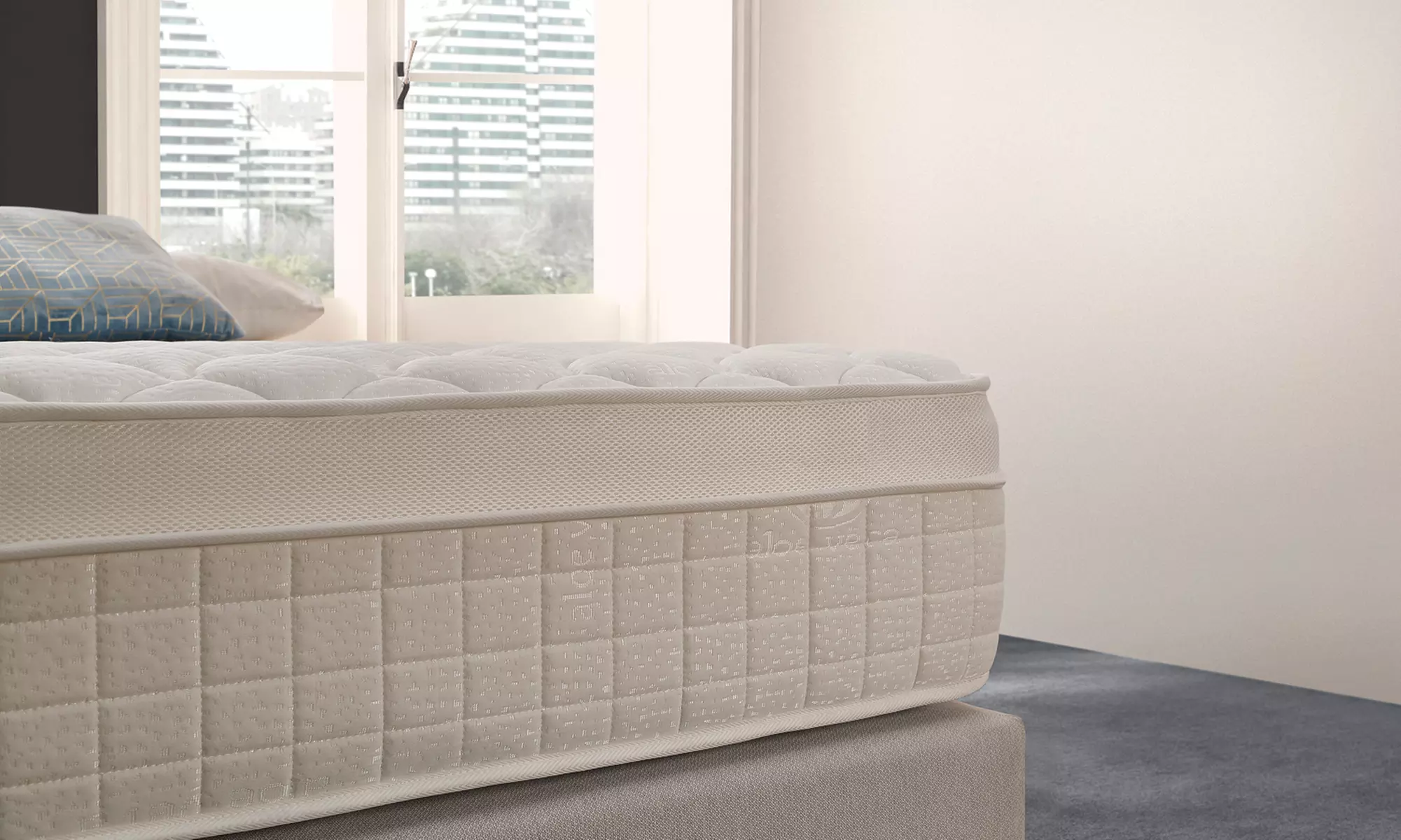 Viscoelastische Matratze Royal Premium mit 13 Zonen