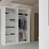 Image 2: Sliding Wardrobes 4u Sliding Doors Wardrobe with Mirror