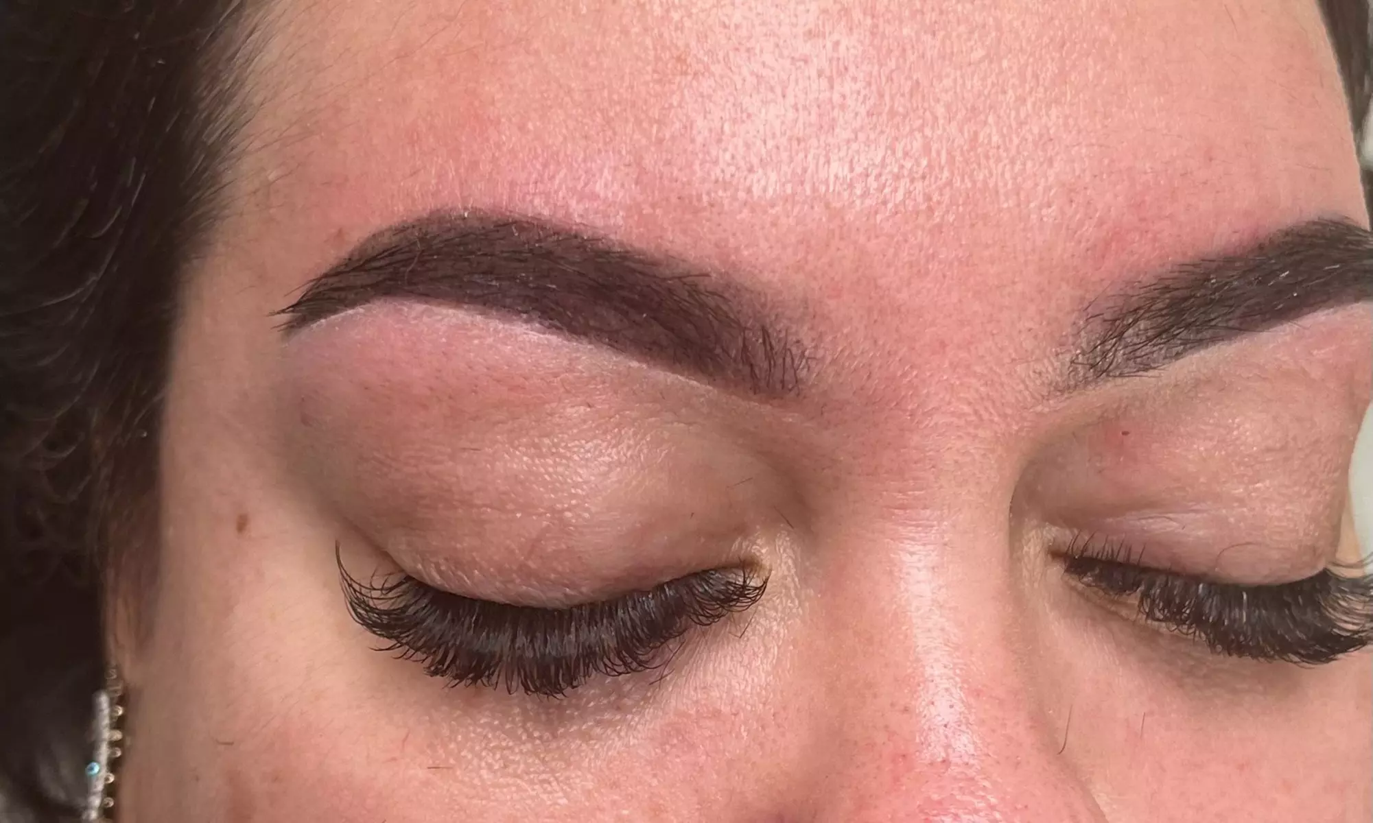 Brow Lamination Wax and Tint Options for Defined Brows