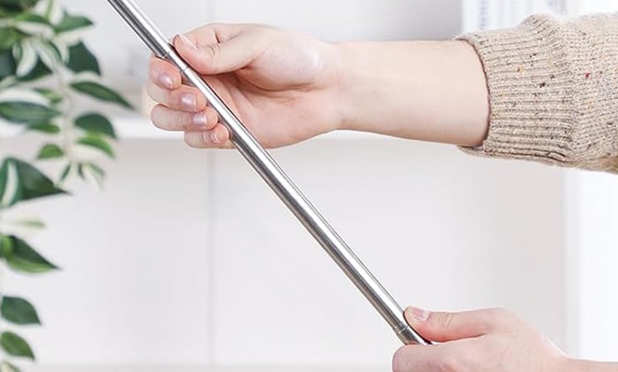 Image 4: Retractable Microfiber Duster for Ceiling Fan Blades 