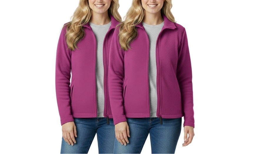 Image 6: 2 maglie da donna in pile e micropile 