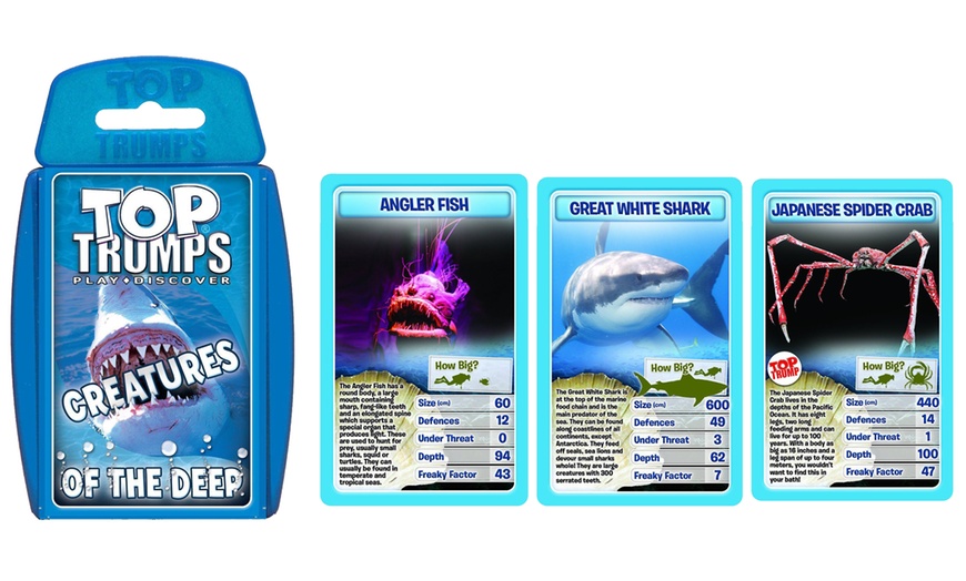 Image 1: Top Trumps Creatures of the Deep