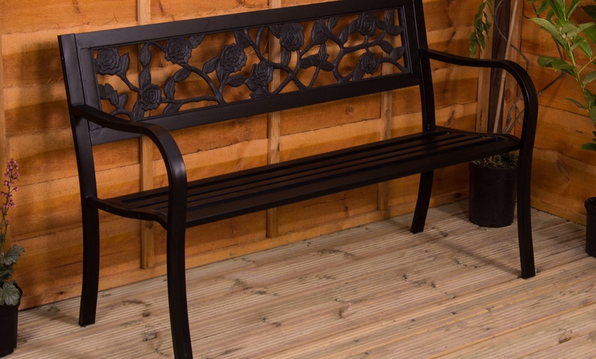 Image 30: Vida Designs Garden Bench