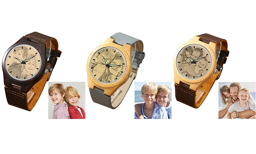 Image 10: Armbanduhr mit eigenem Foto