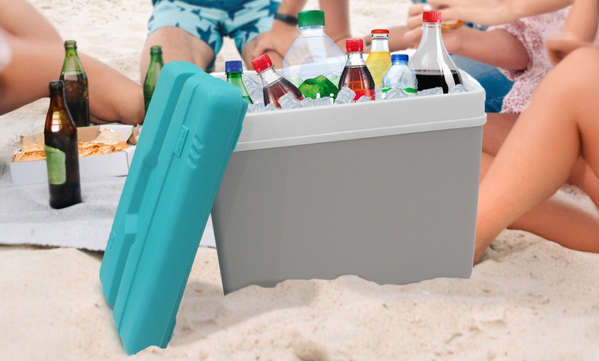 Image 14: Insulated Cooler Ice Box and Optional Ice Blocks 15L, 24L, 35L
