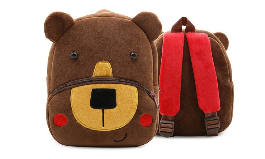 Image 3: Kids' Cartoon Animal Backpack