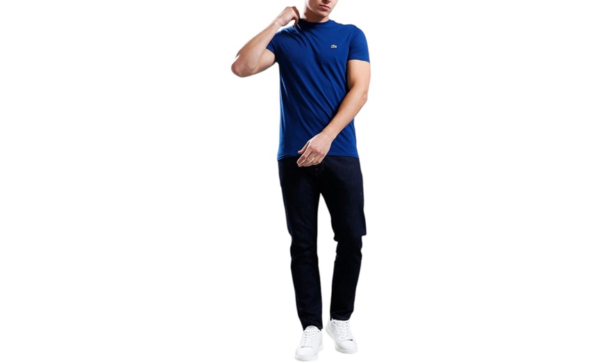 Image 11: Lacoste Men's Pima Cotton T-Shirts - Clearance & Free Shipping