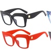 Image 1: Plastic Eye Glasses Frames Spectacles