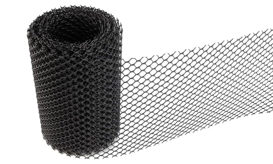 Image 3: Grillage de protection en mailles fines pour gouttière 15 cm x 6 m