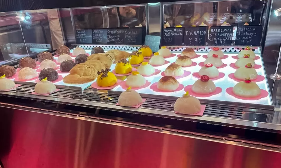 Indulge in a 6, 12, or 24-pack of Holiday Mochi