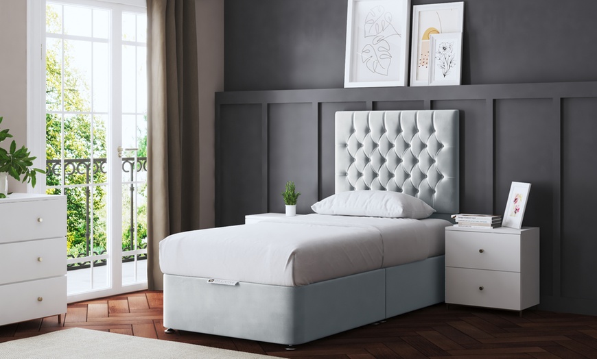 Image 16: Seraphine Chesterfield Divan Bed