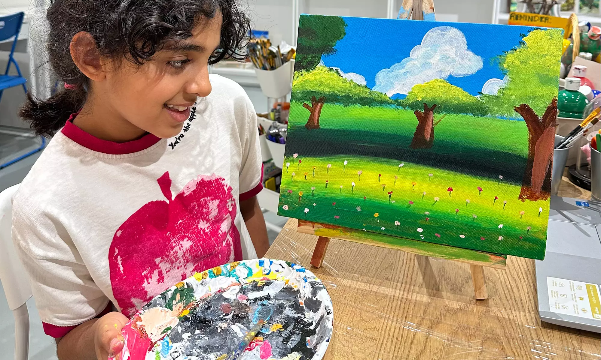 1, 3, or 5 Sessions: After School Camp or Little Artist for Kids