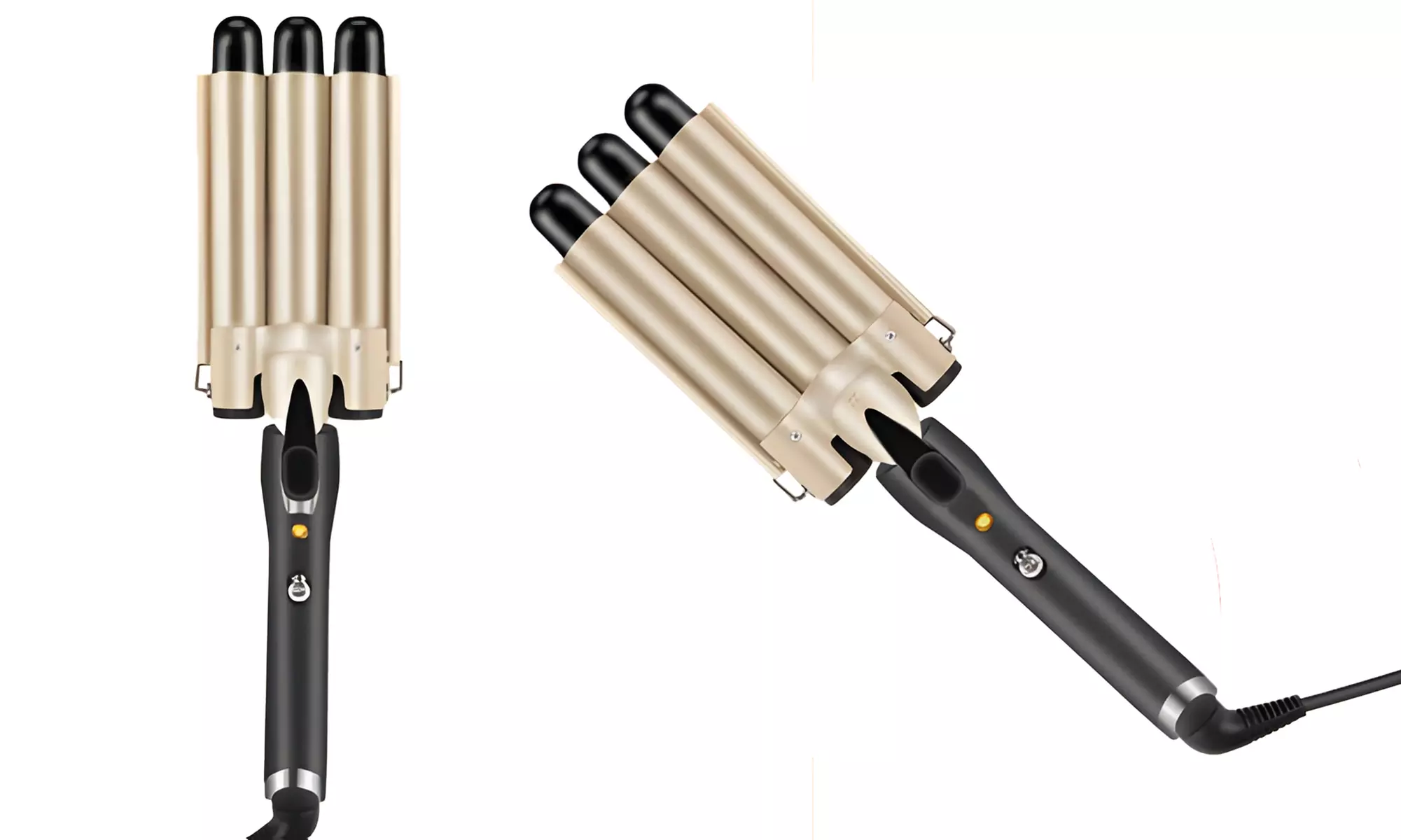 Plancha para crear ondas suaves y naturales con tres placas - Image 5