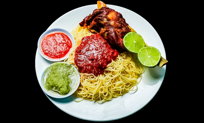 Image 1: Savor the Authentic Flavors of Somalia with a Combo Meal for 1, 2 or 4