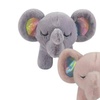 Image 1: Breathing Glowing Music Sound Soothing Elephant Doll