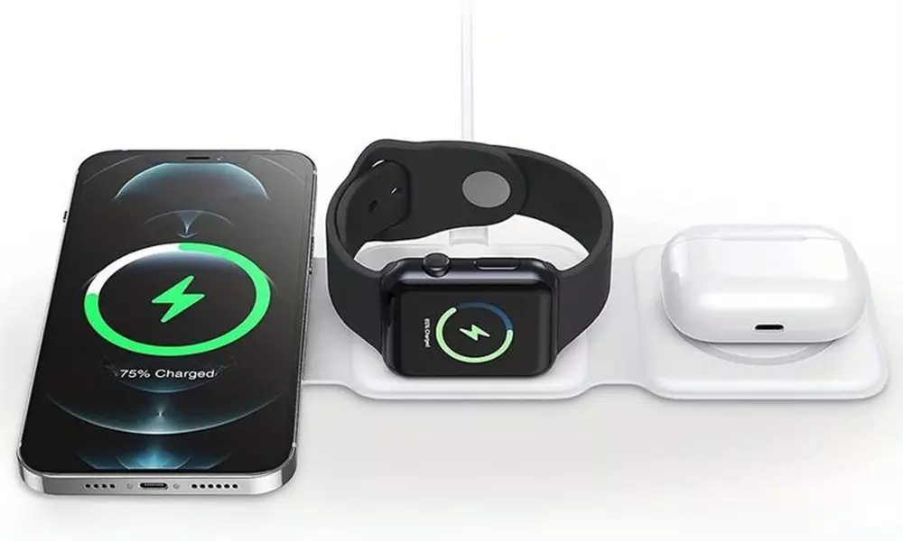 Draadloze oplader voor iPhone, Apple Watch, AirPods