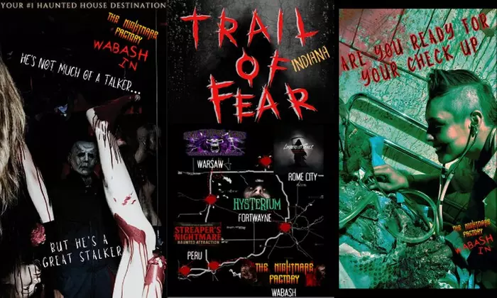 Indiana Trail of Fear - Up to 1% Off