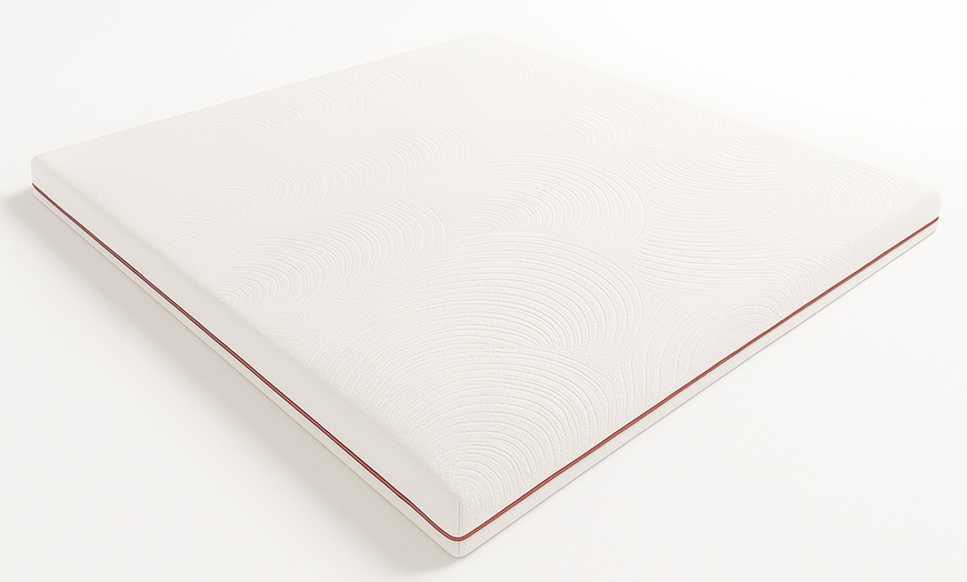 Image 7: Topper in memory foam a 9 zone The White Stone